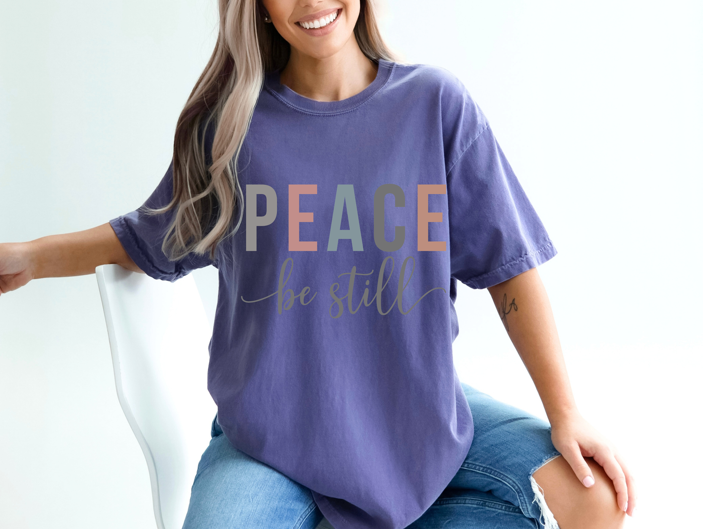 I Am The One Jesus Loves - Women's Christian T-Shirt | Comfort Colors Faith Tee | Inspirational Loved-by-Jesus Apparel