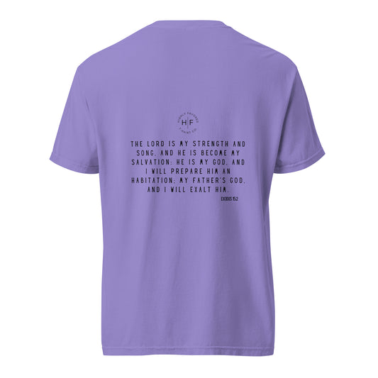He Is My God | Exodus 15:2 Christian T-Shirt Comfort Colors