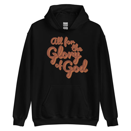 All For The Glory Of God Hoodie Comfort Colors