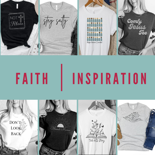 Faith & Inspiration Christian T Shirt Faith Tees