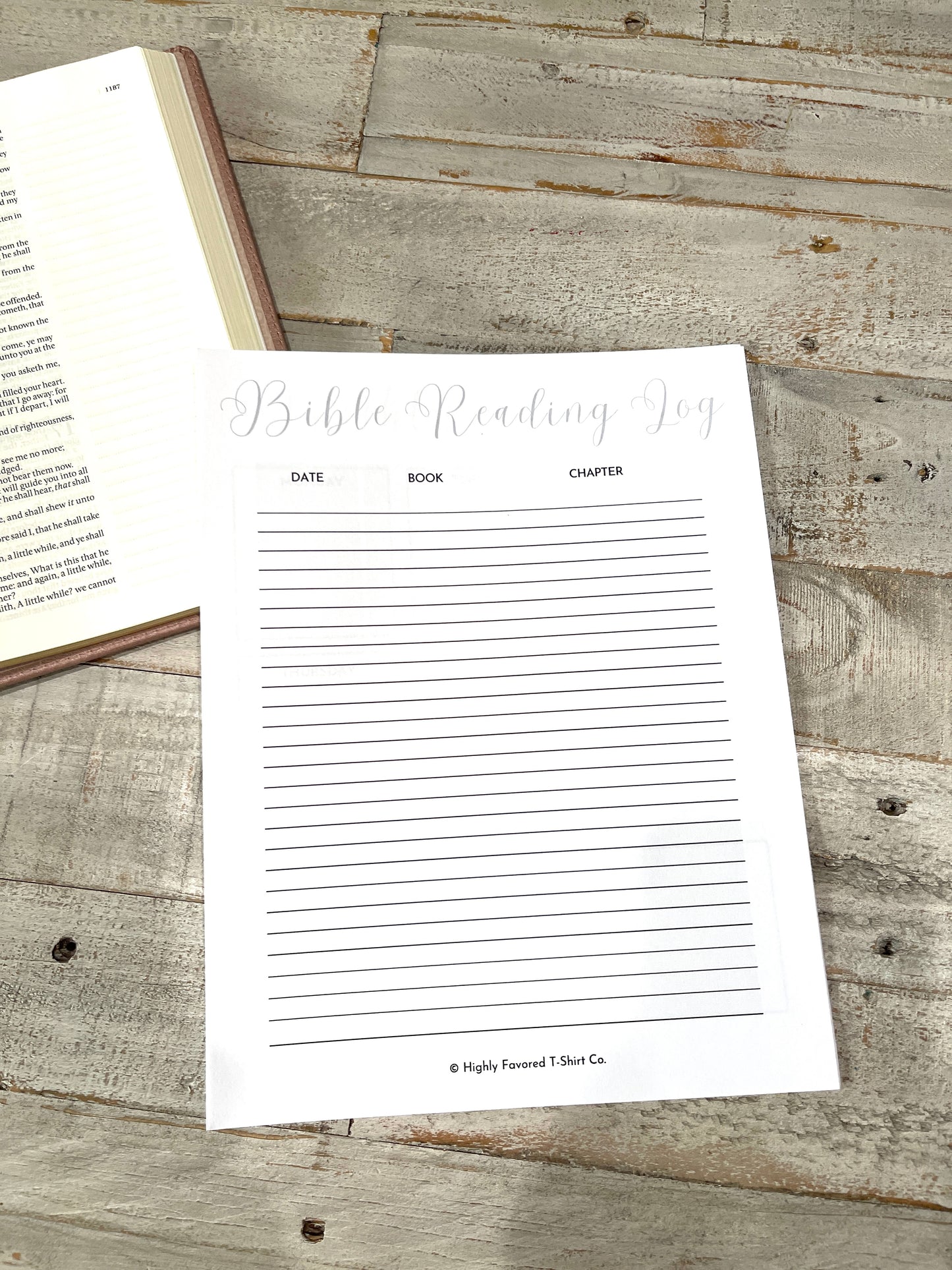 Prayer Journal Digital Download Printable