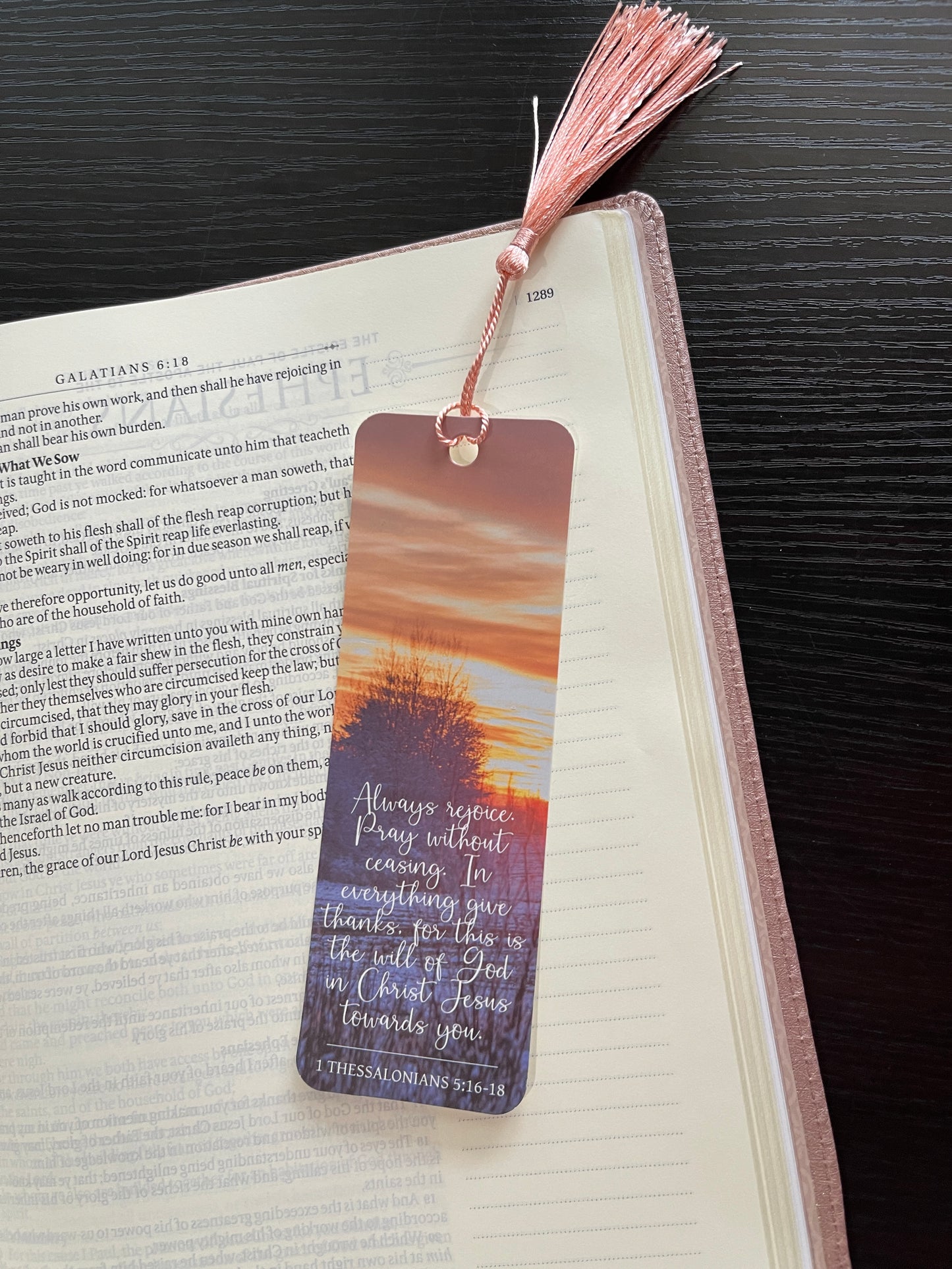 Bookmark 1 Thessalonians 5:16-18