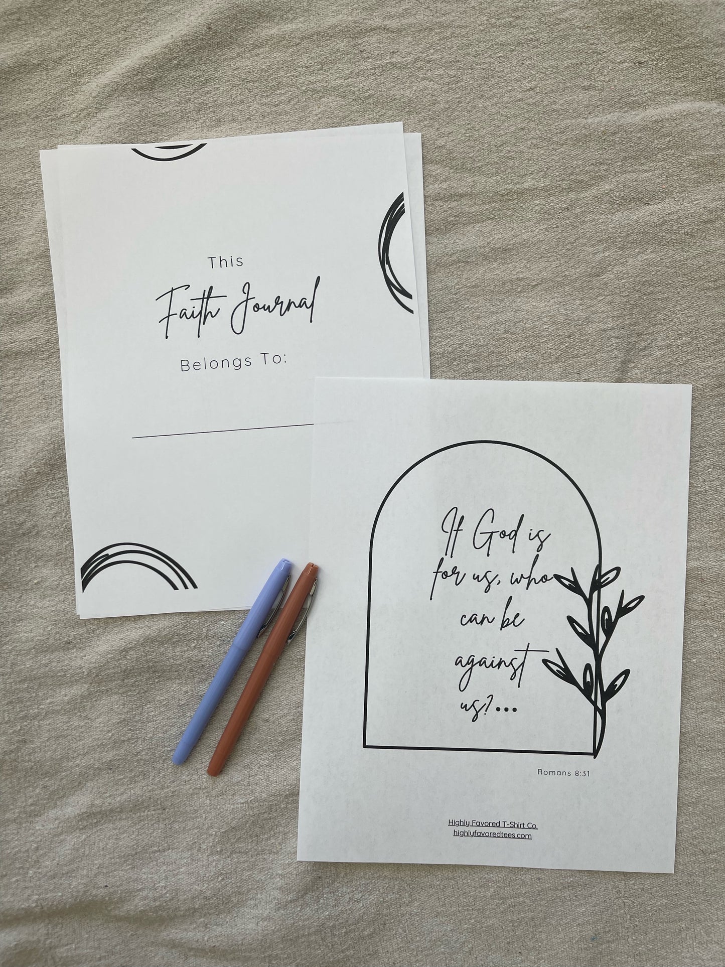 Faith Journal Printable