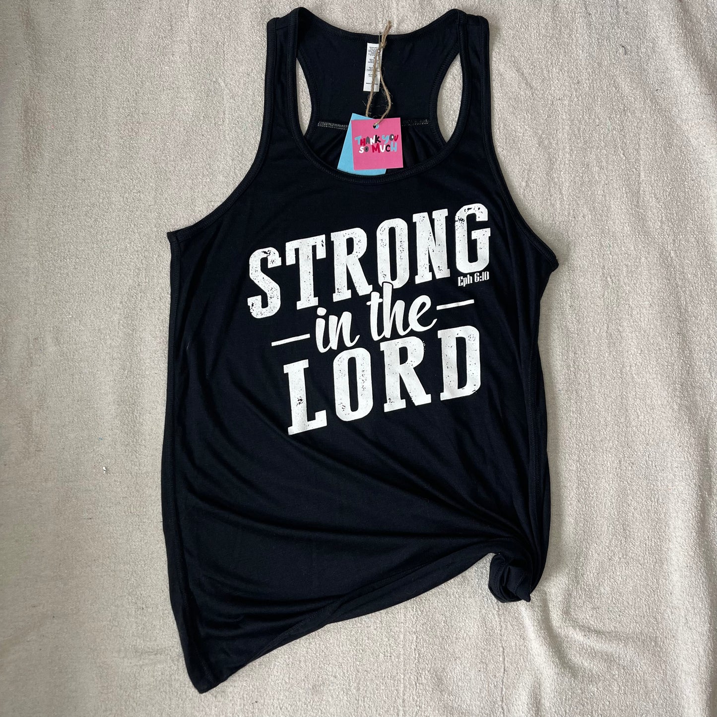 Strong in the Lord Tank