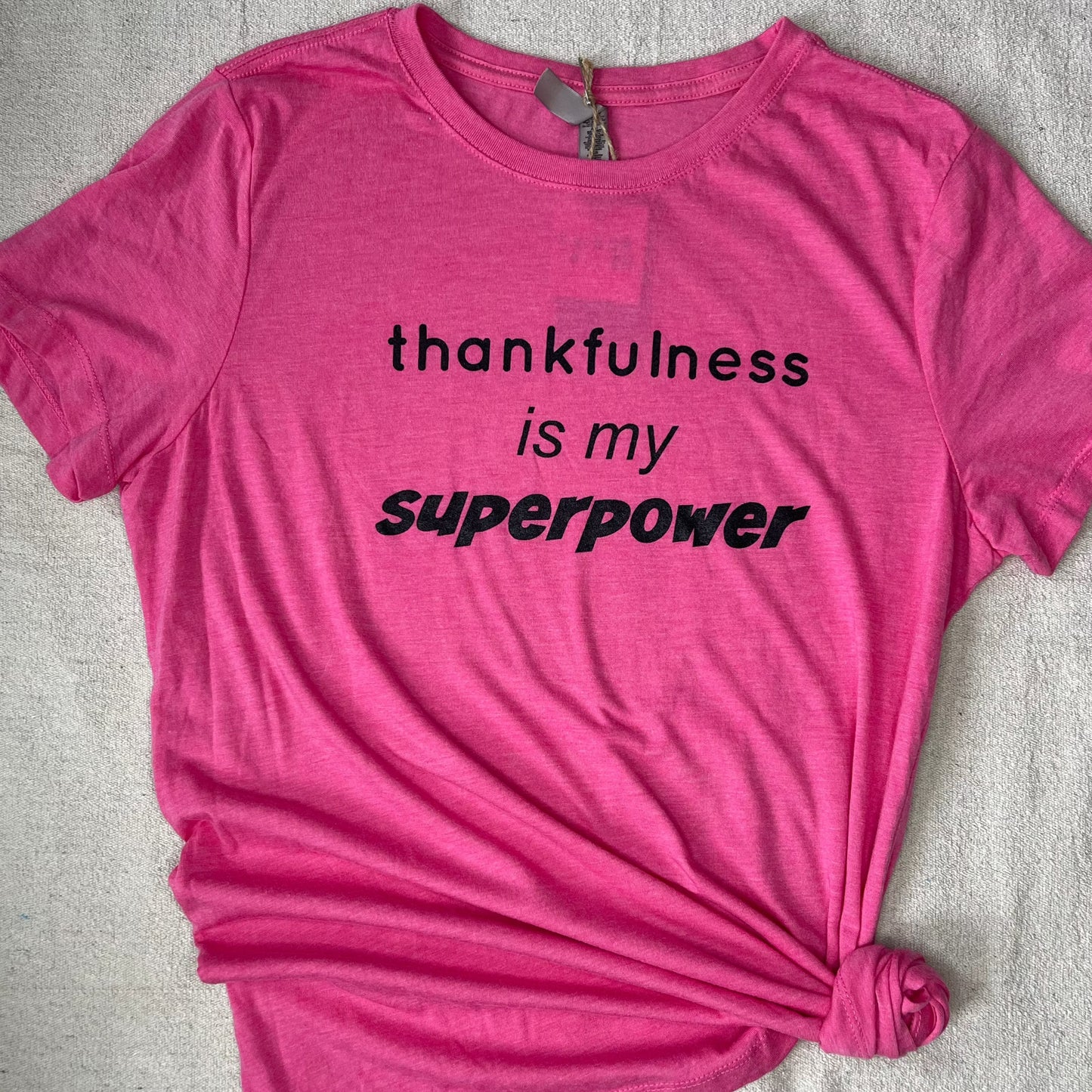 Thankfulness is my super power