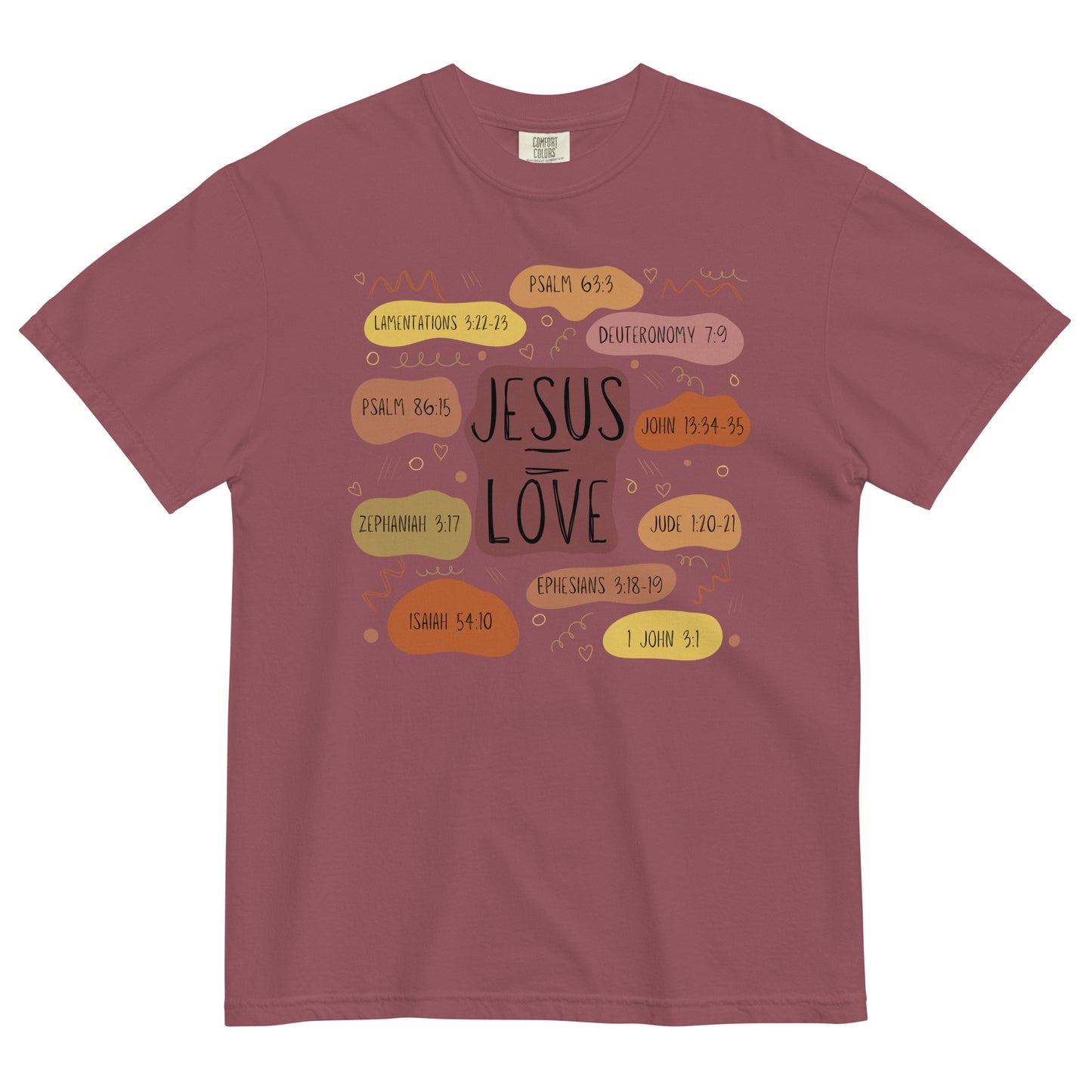 Jesus = Love | Comfort Colors T-Shirt