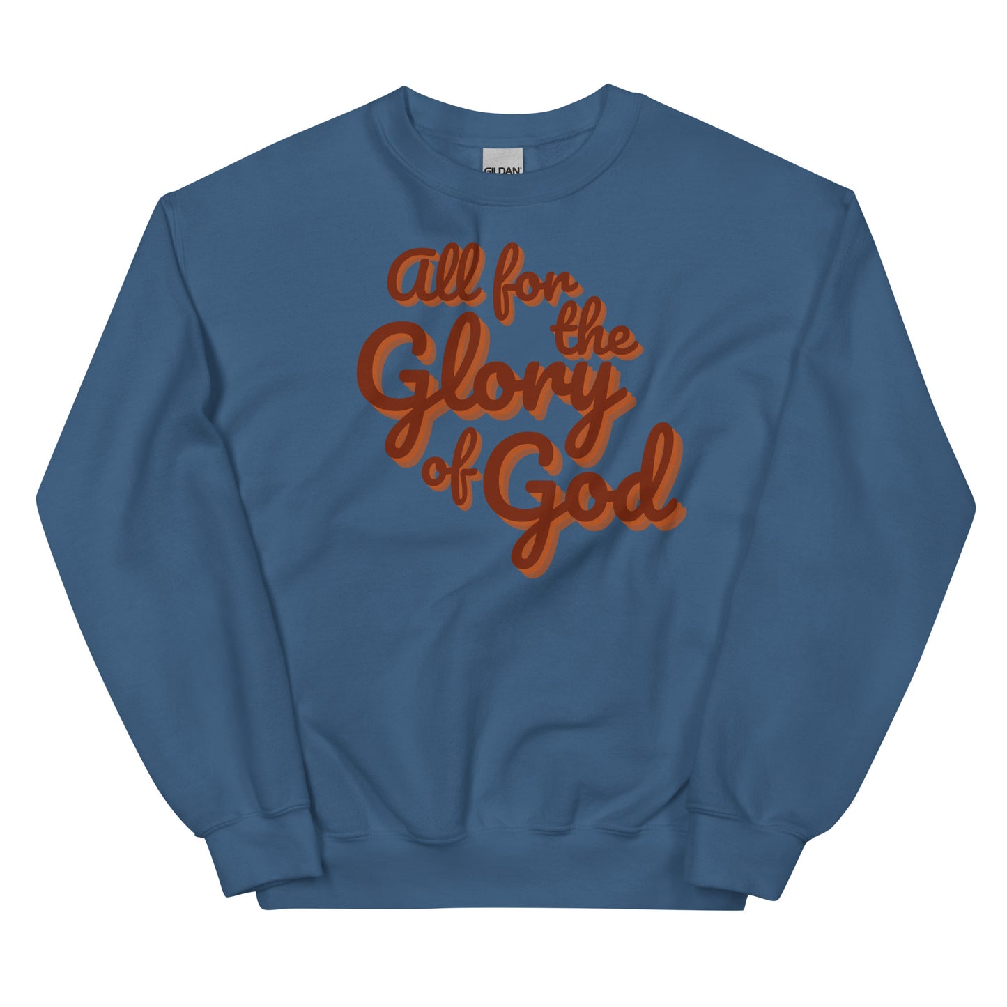 All For The Glory Of God | Gilden Crewneck