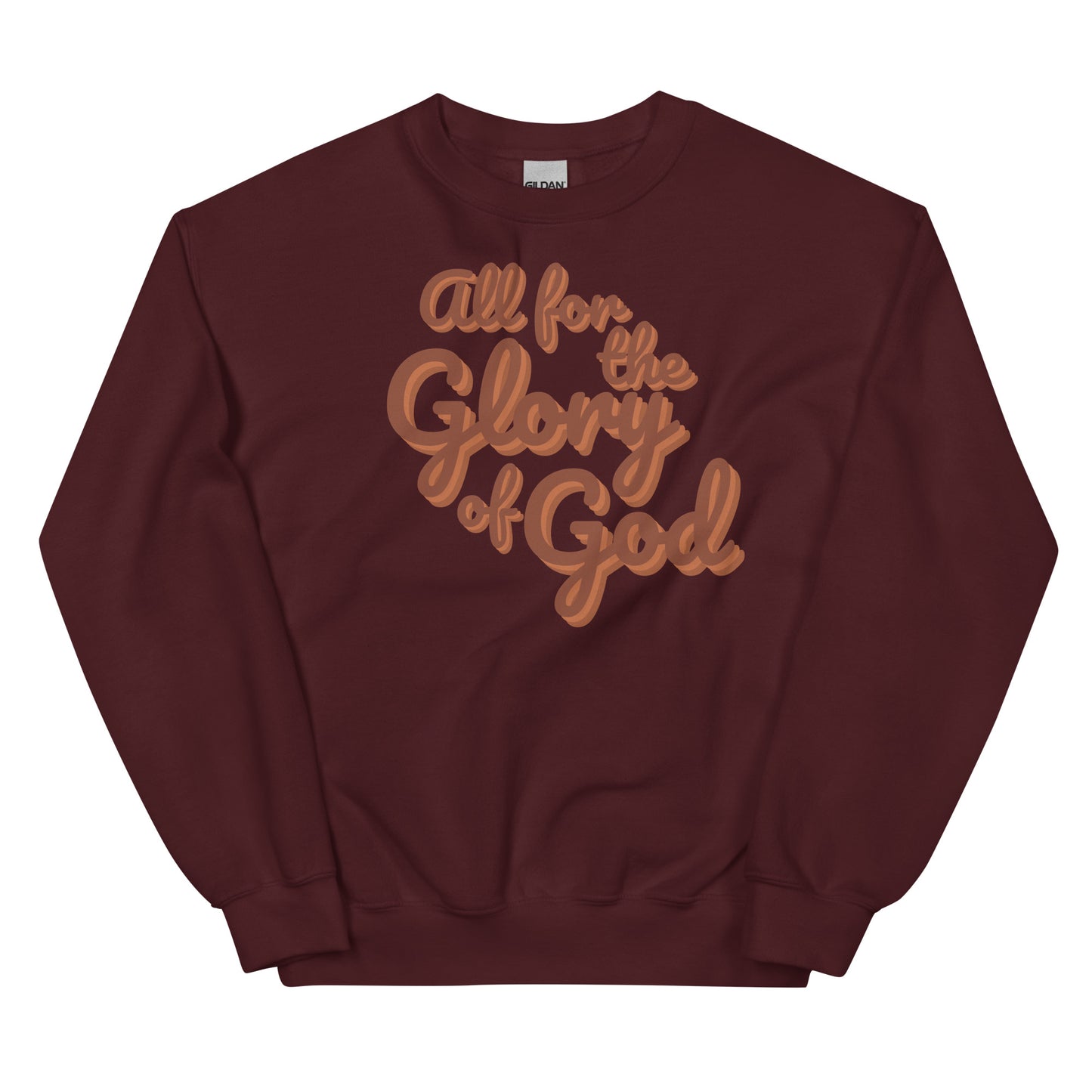 All For The Glory Of God | Gilden Crewneck