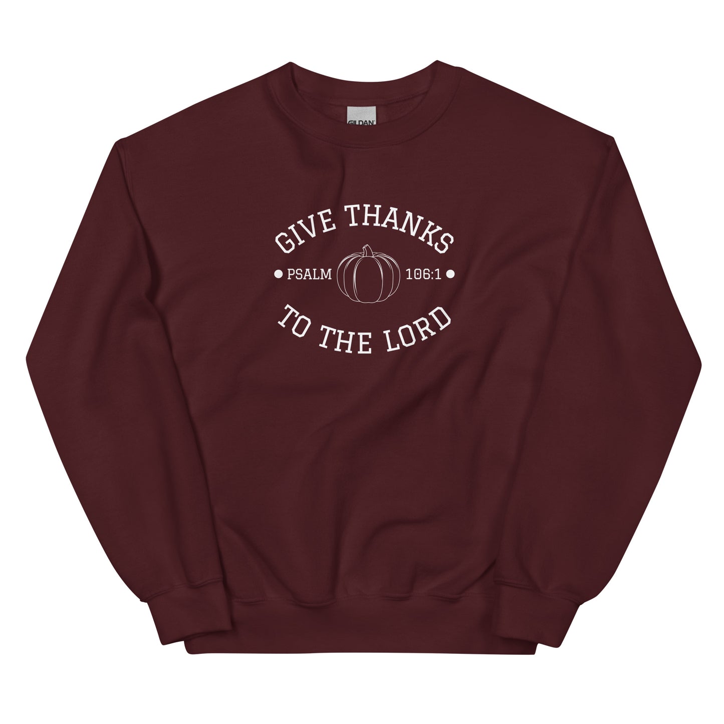 Give Thanks To The Lord | Gilden Crewneck Sweatshirt