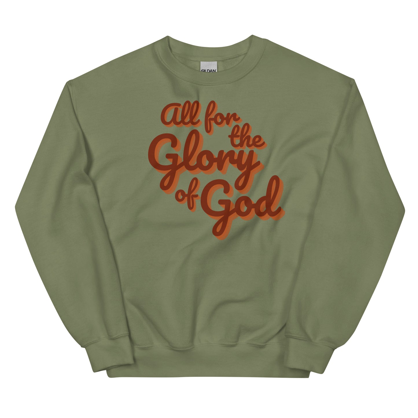 All For The Glory Of God | Gilden Crewneck