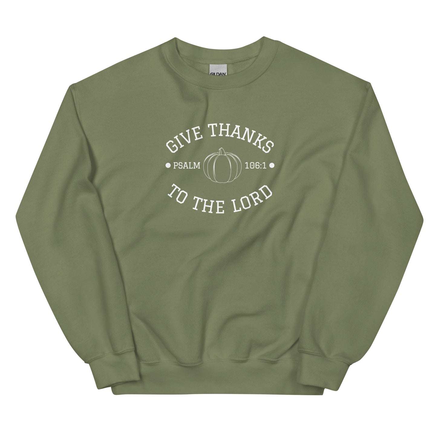 Give Thanks To The Lord | Gilden Crewneck Sweatshirt