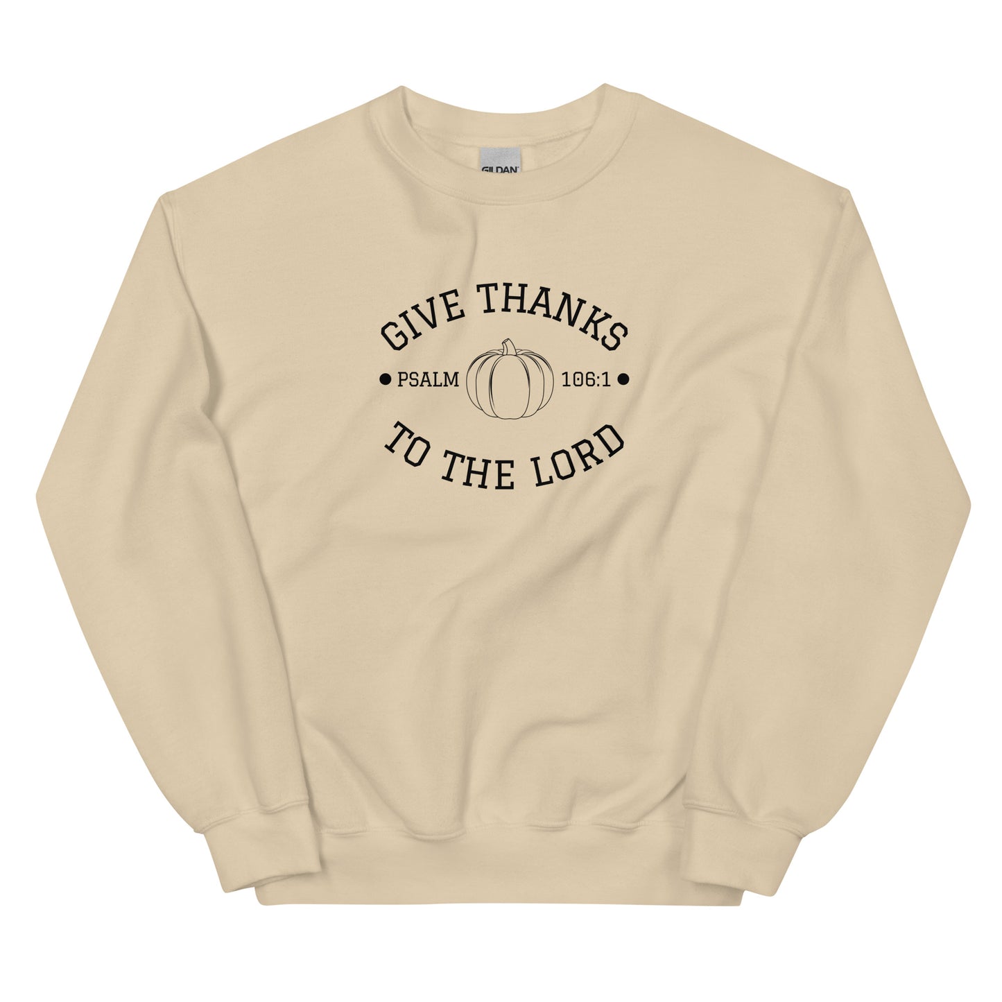 Give Thanks To The Lord | Gilden Crewneck Sweatshirt