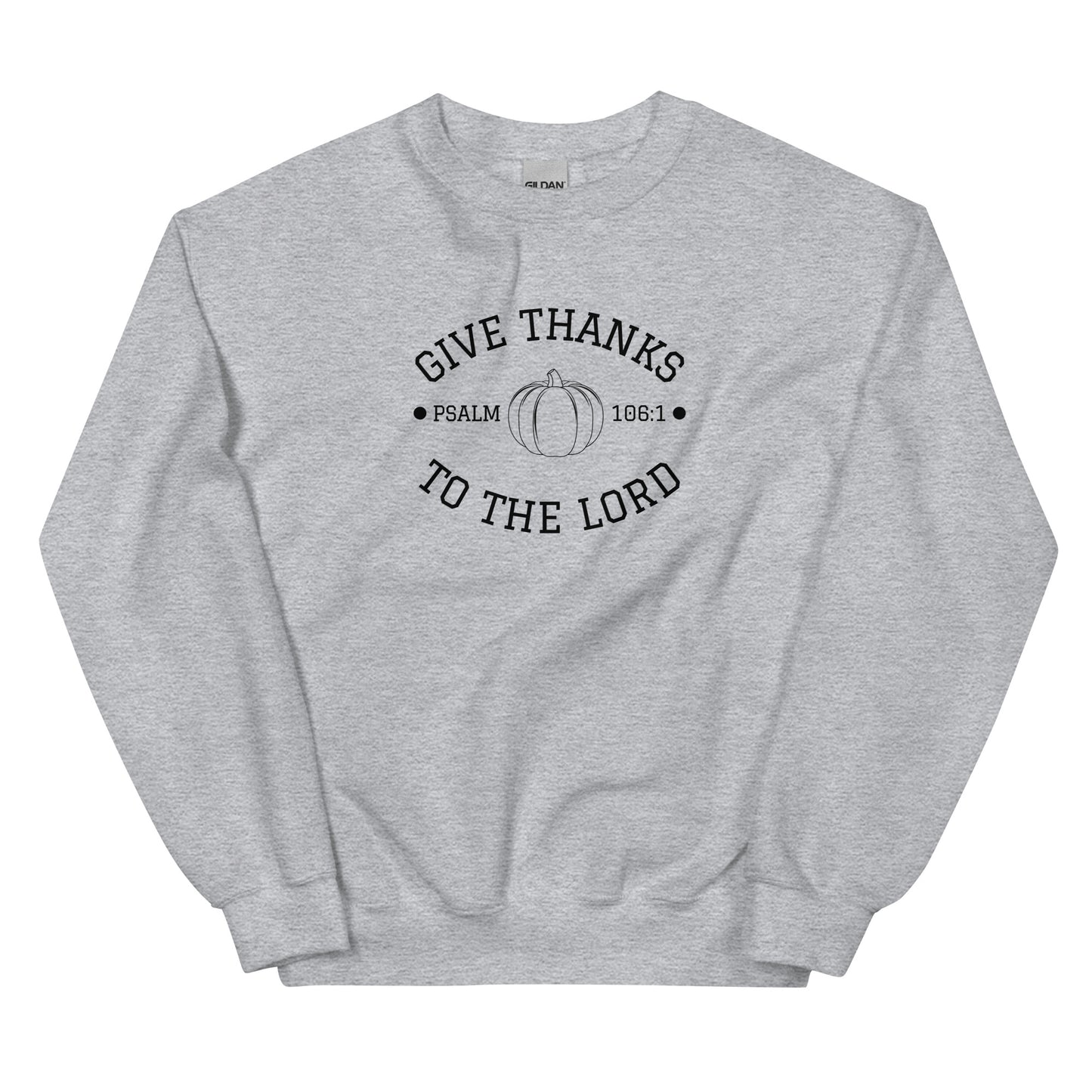 Give Thanks To The Lord | Gilden Crewneck Sweatshirt