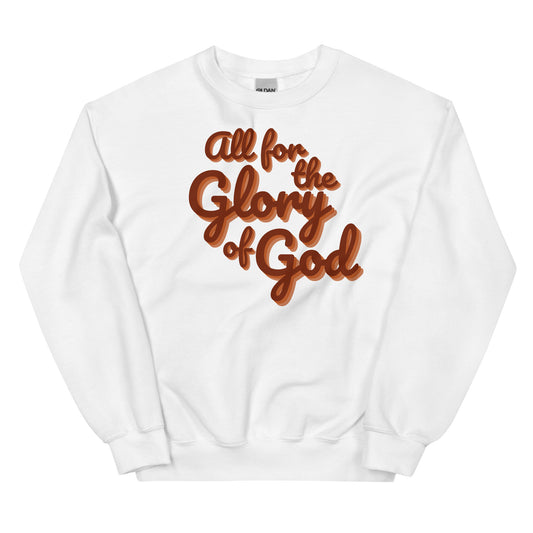 All For The Glory Of God | Gilden Crewneck