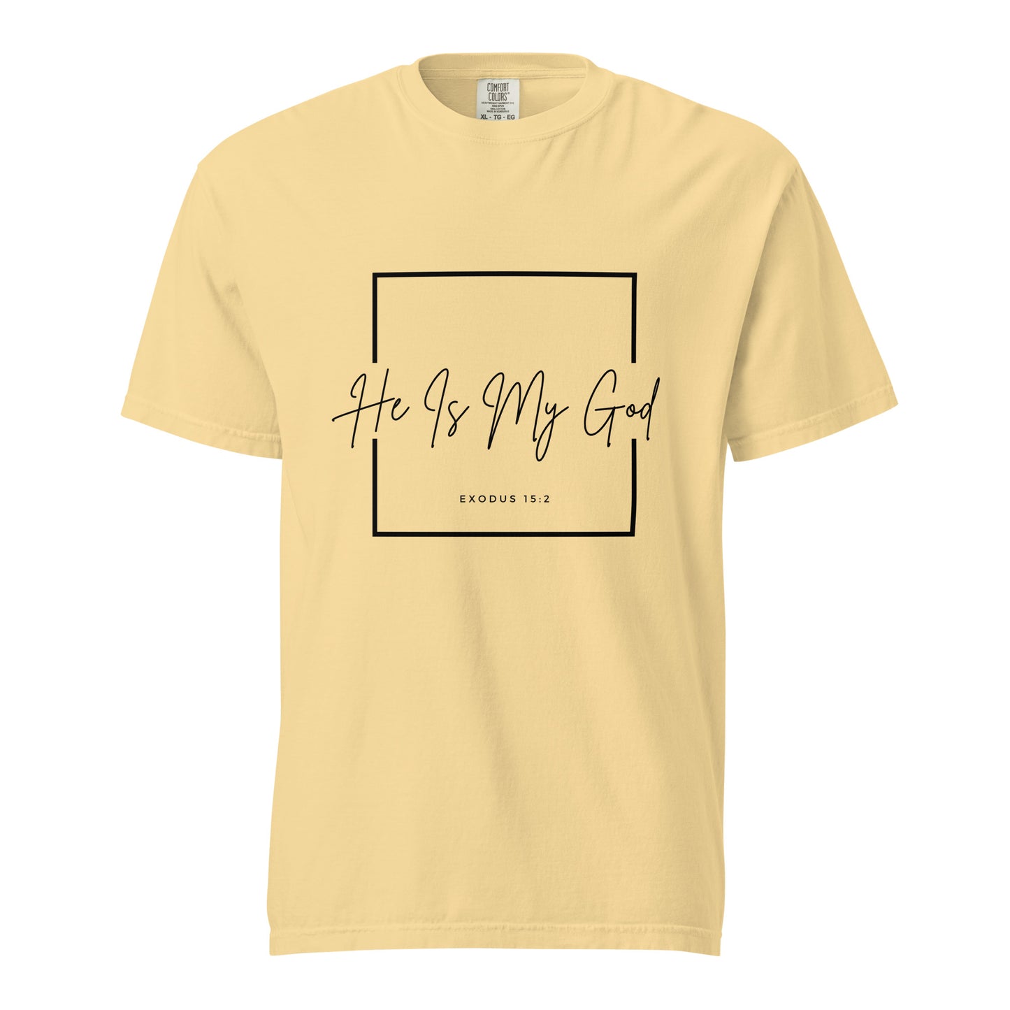 He Is My God | Exodus 15:2 Premium Christian T-Shirt