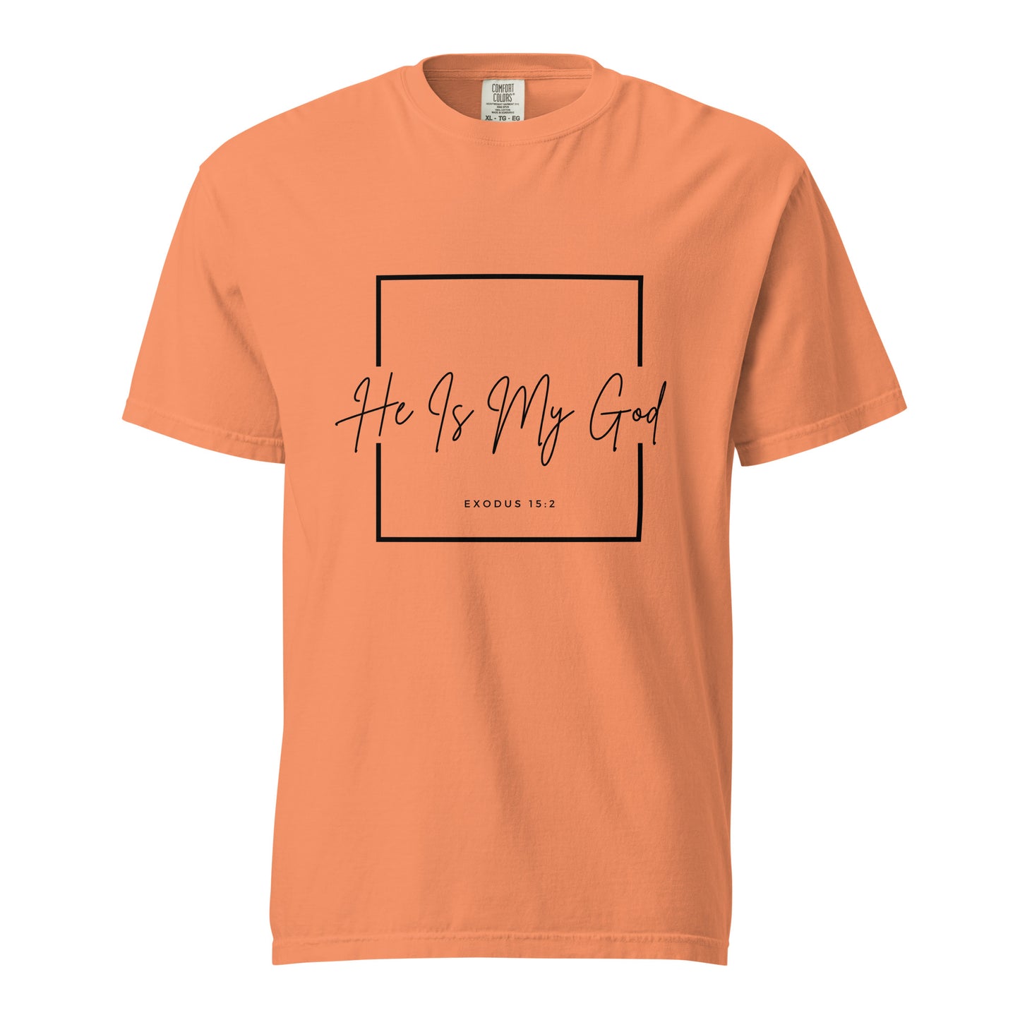 He Is My God | Exodus 15:2 Premium Christian T-Shirt