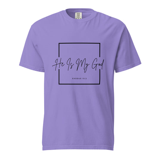 He Is My God | Exodus 15:2 Premium Christian T-Shirt