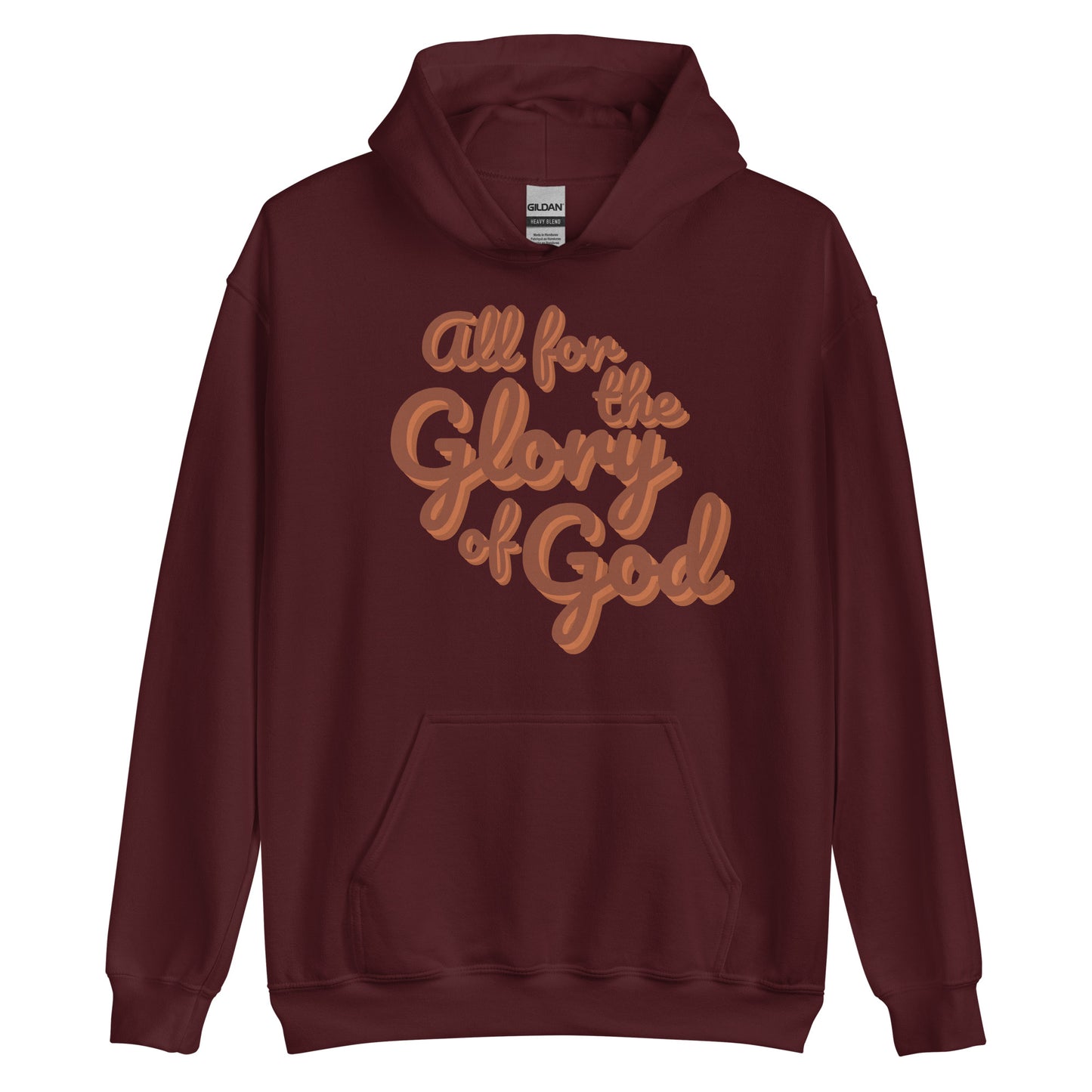 All For The Glory Of God Hoodie