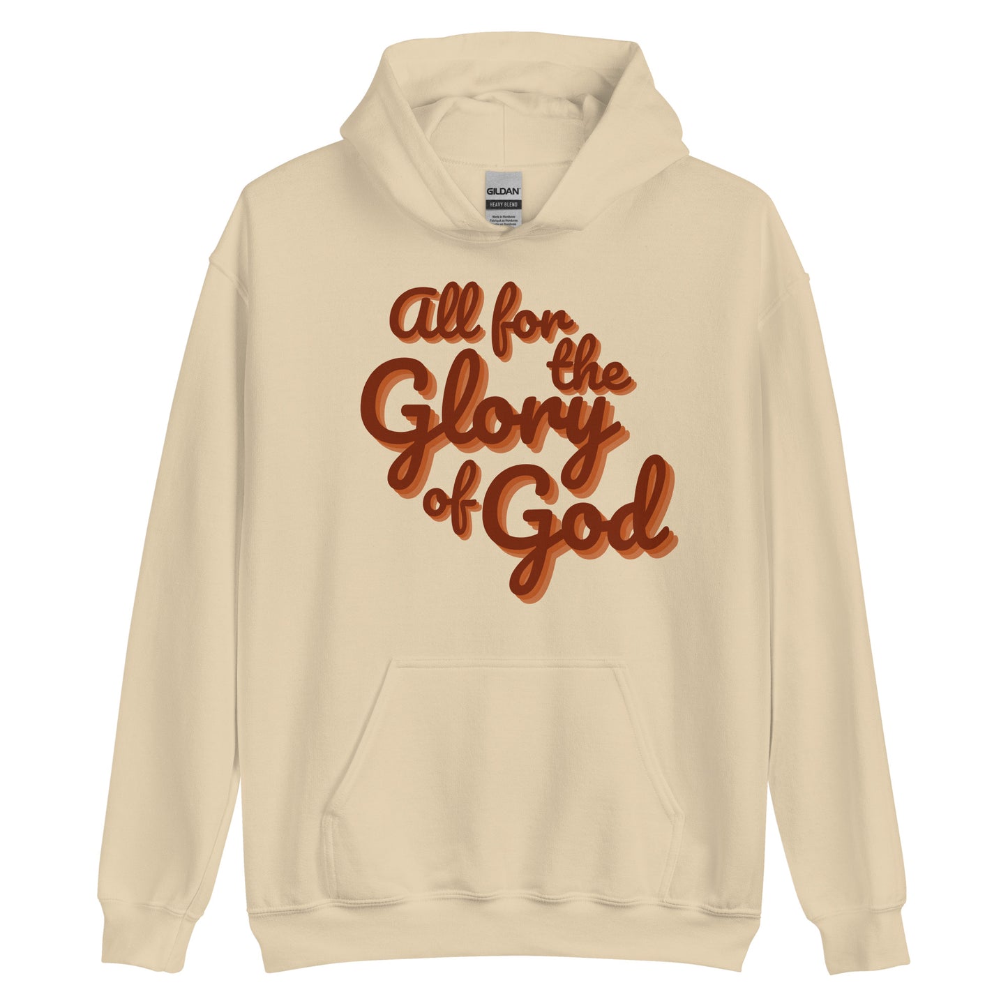 All For The Glory Of God Hoodie