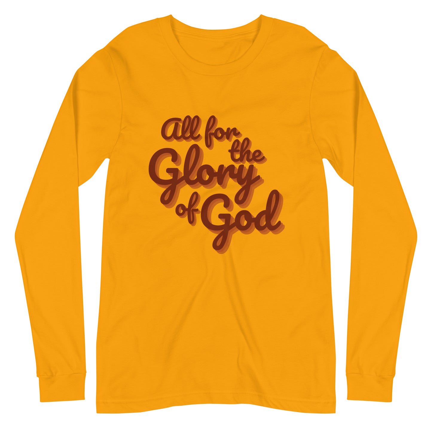 All For The Glory Of God | Long Sleeve B+C