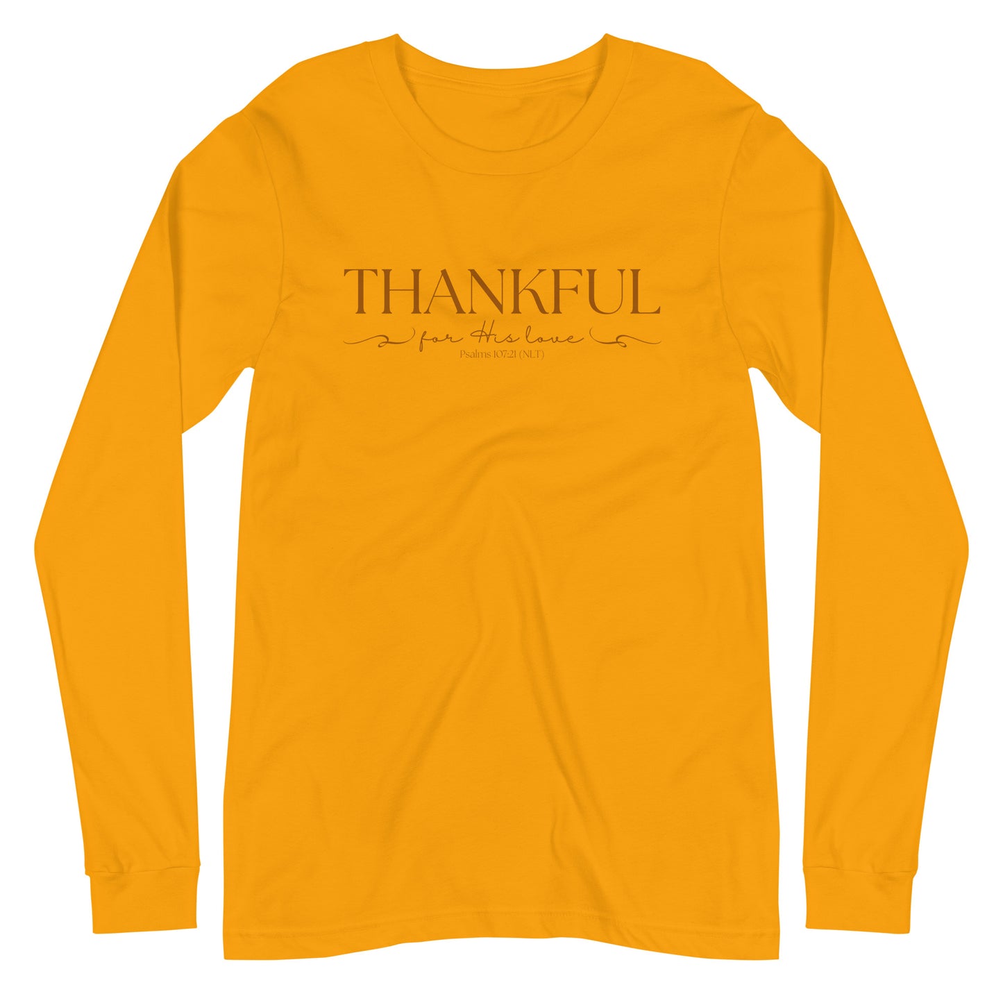 Thankful For His Love | Long Sleeve B+C