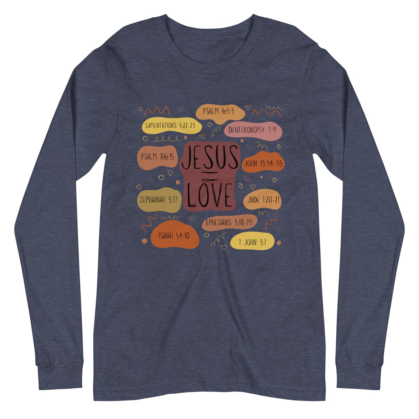 Jesus = Love | Long Sleeve B+C