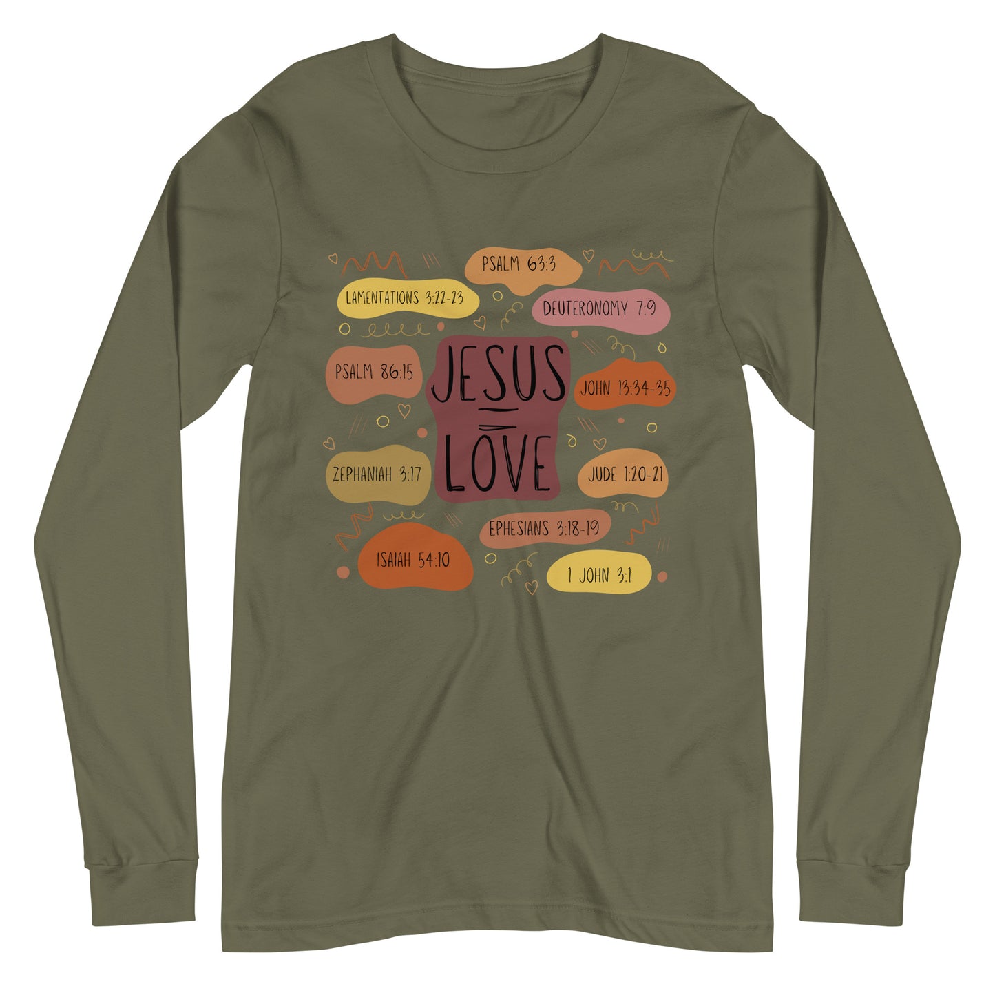 Jesus = Love | Long Sleeve B+C