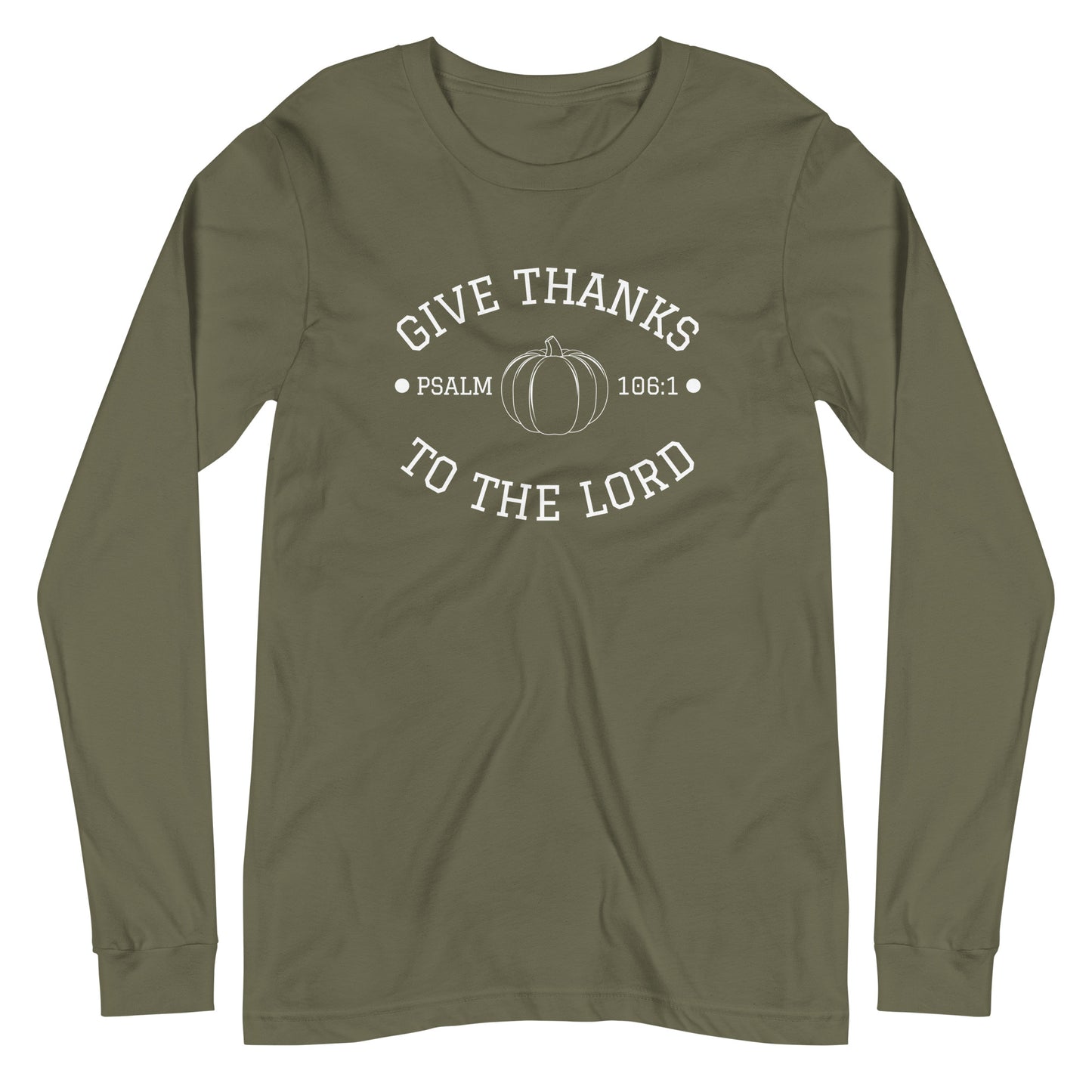 Give Thanks To The Lord | Long Sleeve B+C