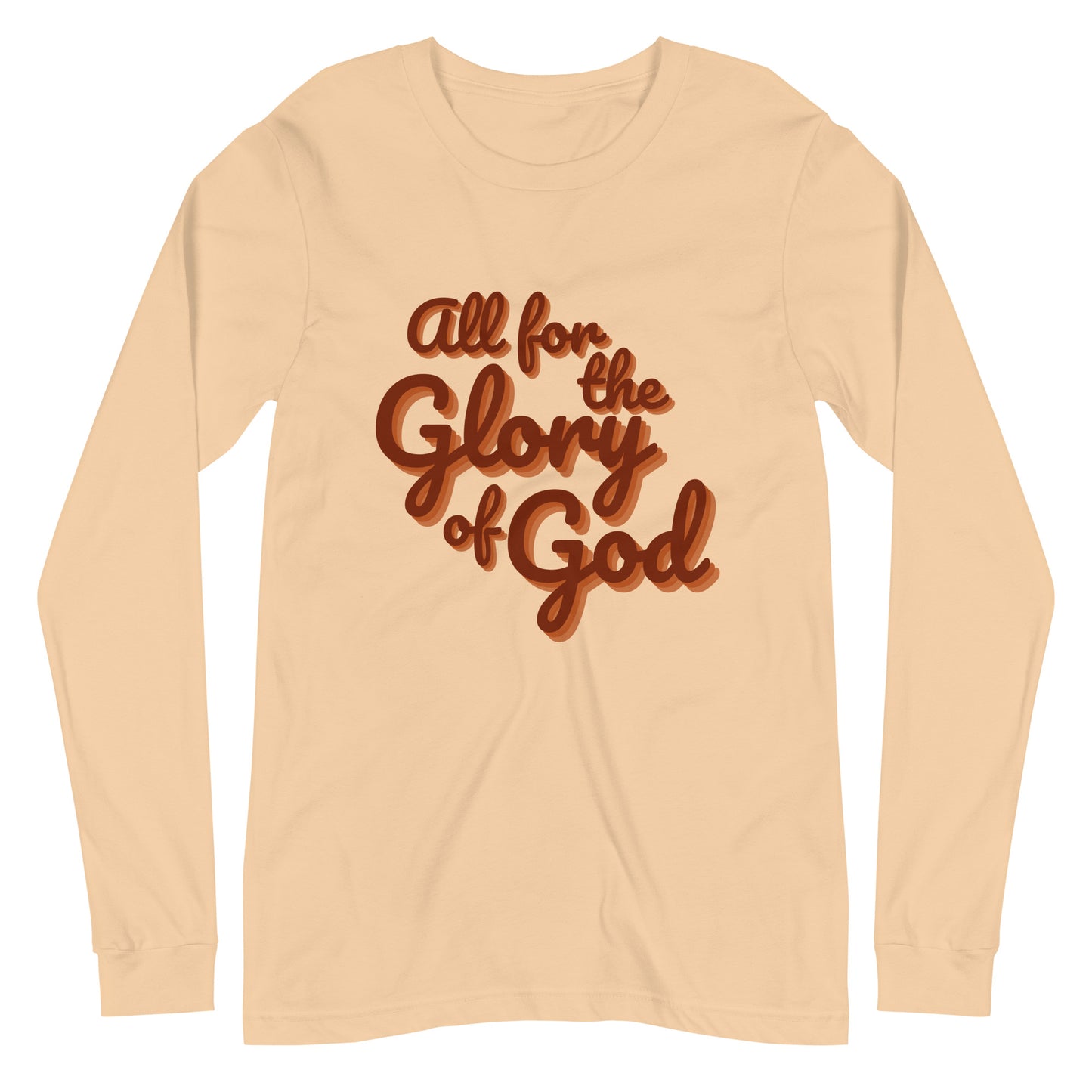 All For The Glory Of God | Long Sleeve B+C