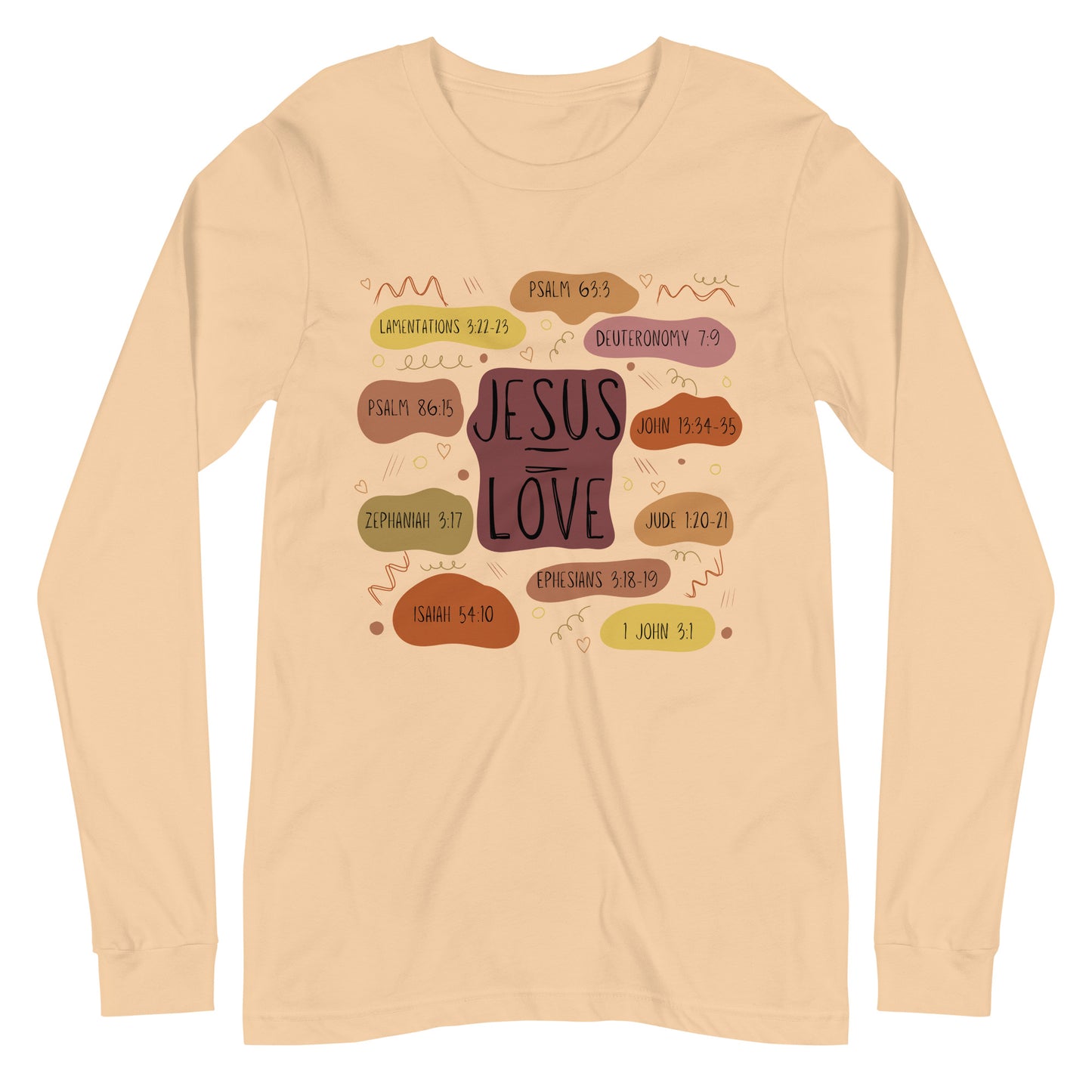 Jesus = Love | Long Sleeve B+C