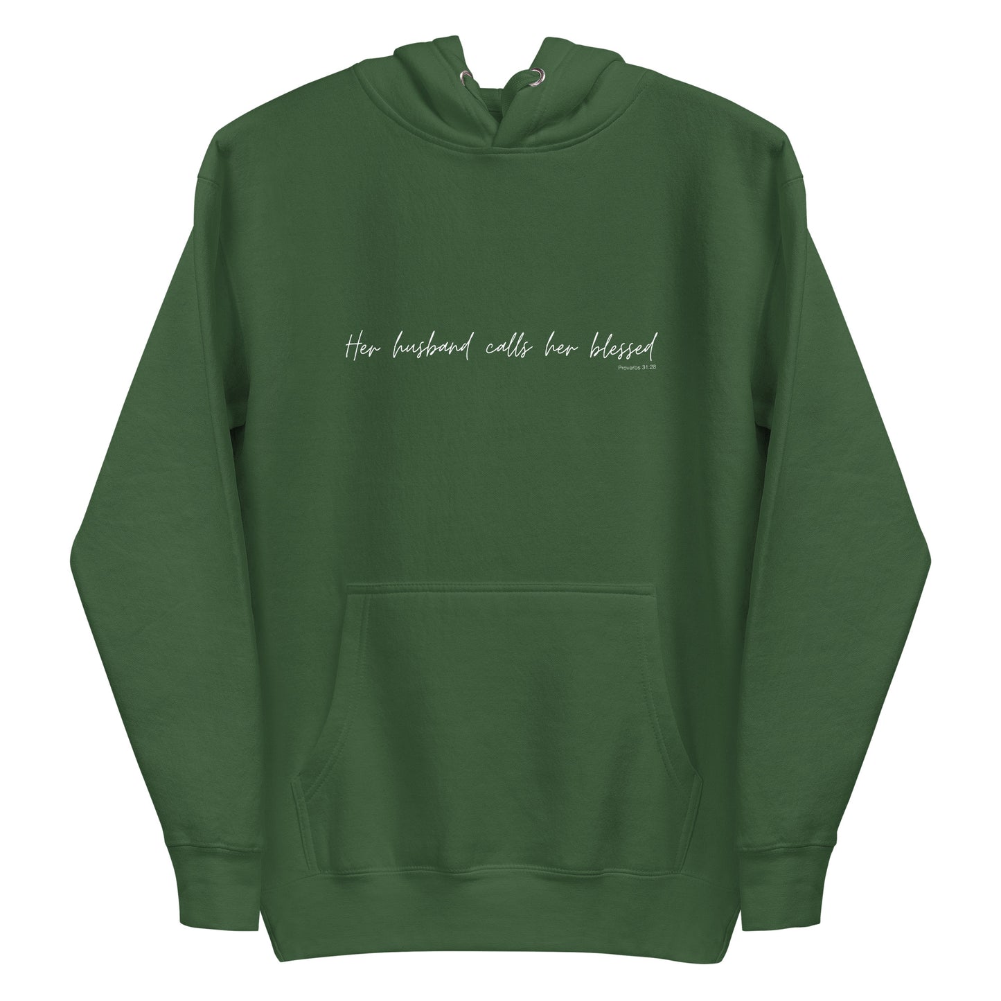 Her Husband Calls her Blessed Women's Christian Hoodie