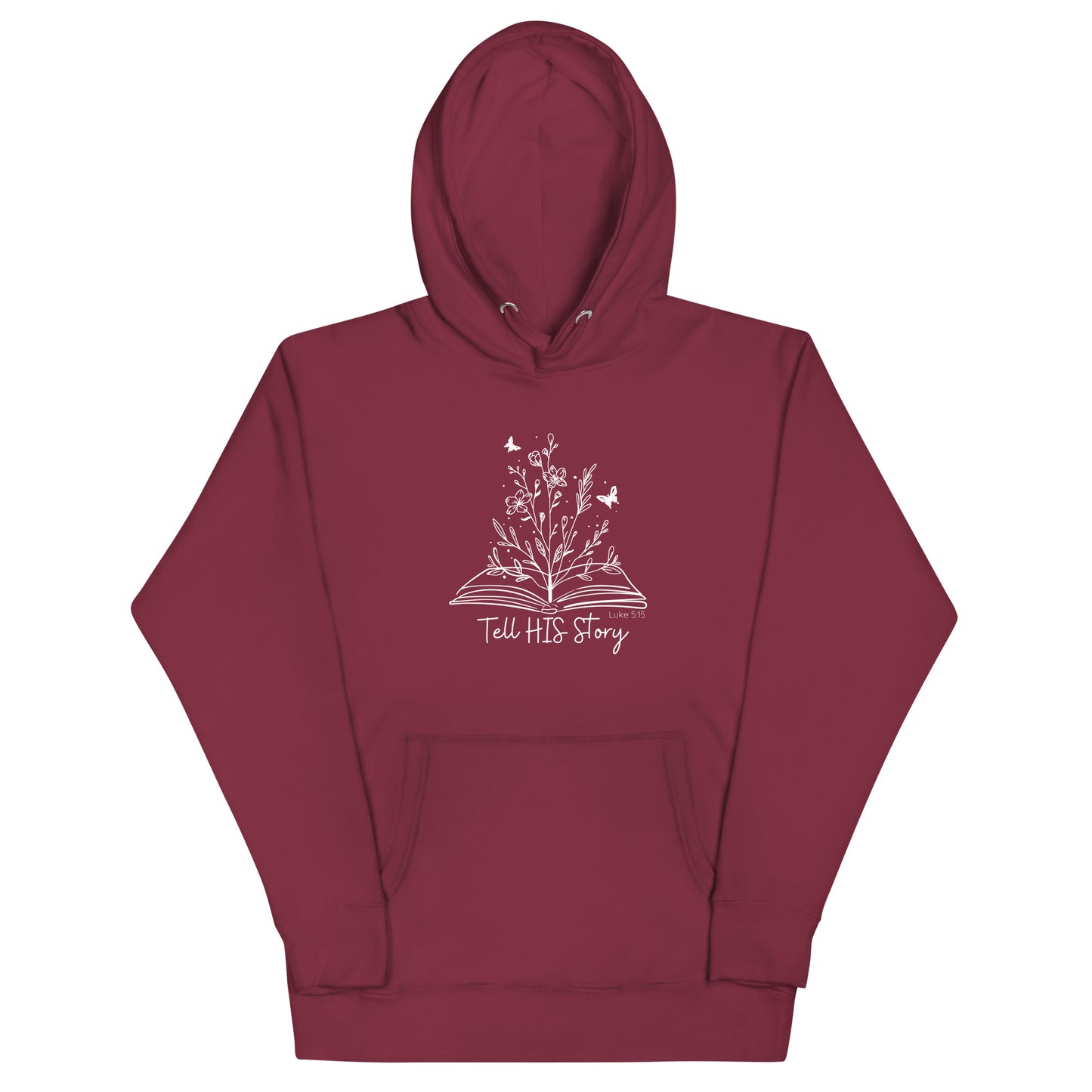 Tell His Story Women's Christian Hoodie