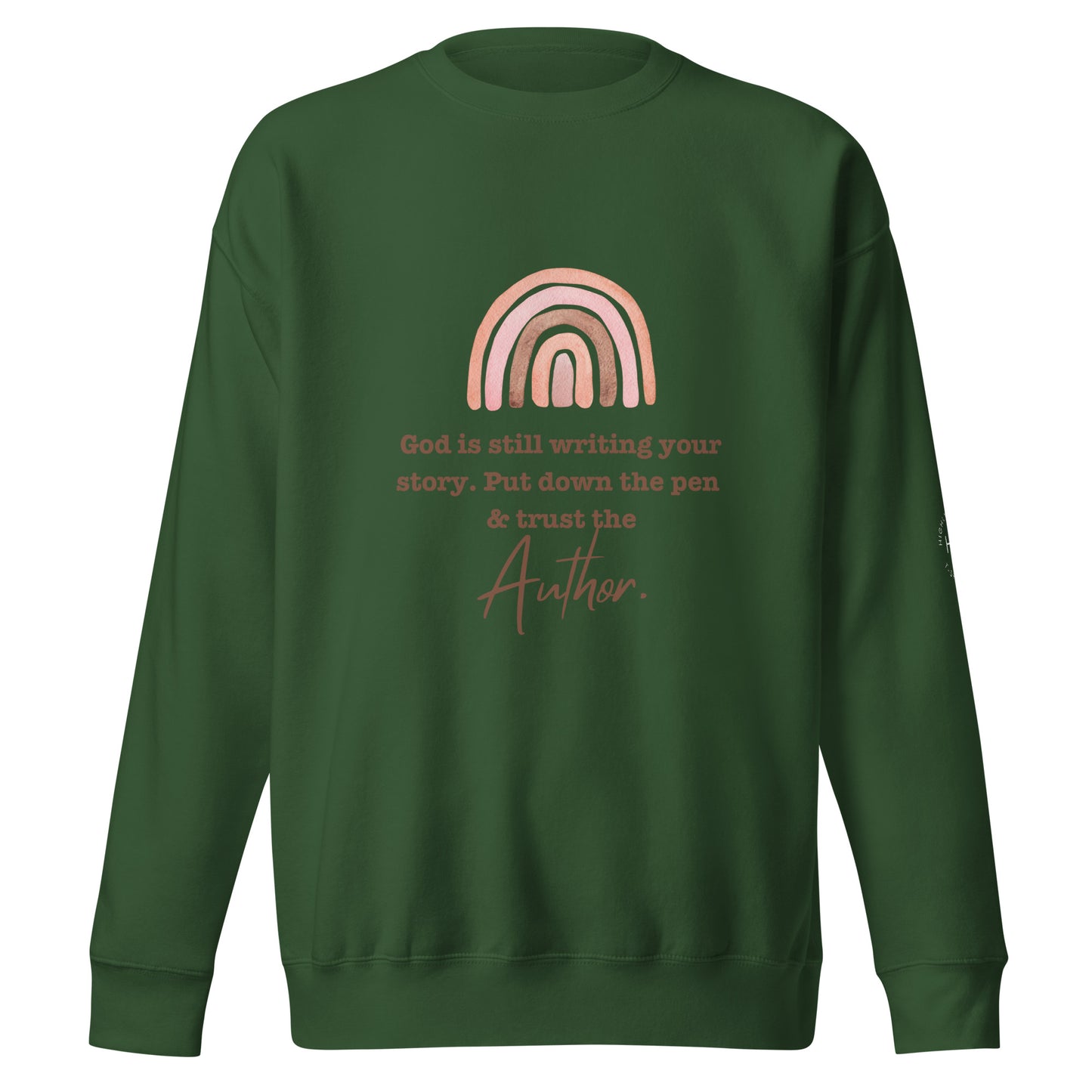 Put Down the Pen Christian Women's Sweatshirt