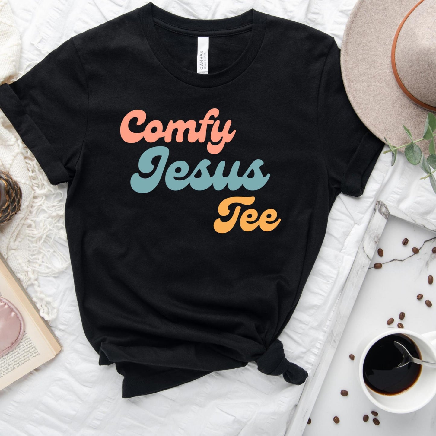 Comfy Jesus Tee Christian Women's T-Shirt