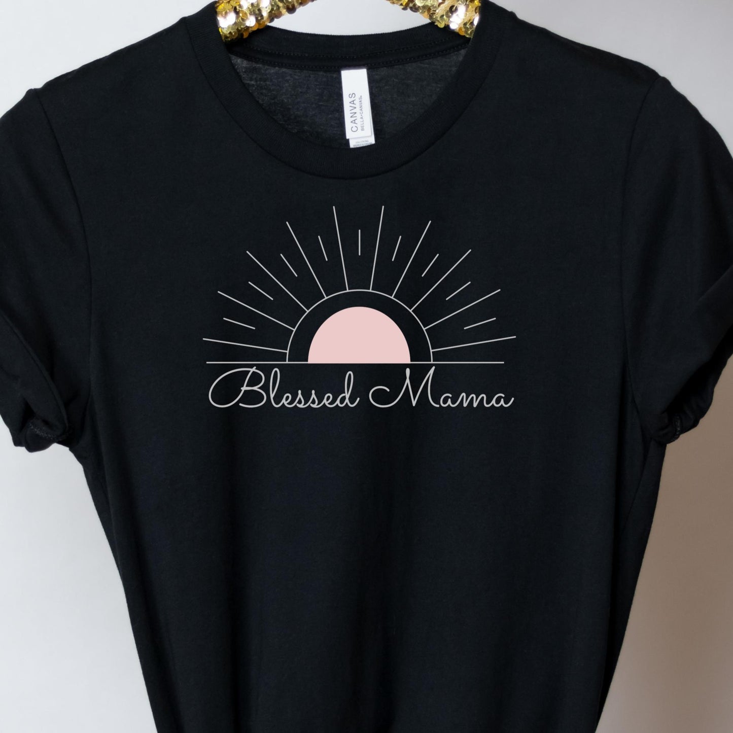 Blessed Mama Christian Women' T-Shirt