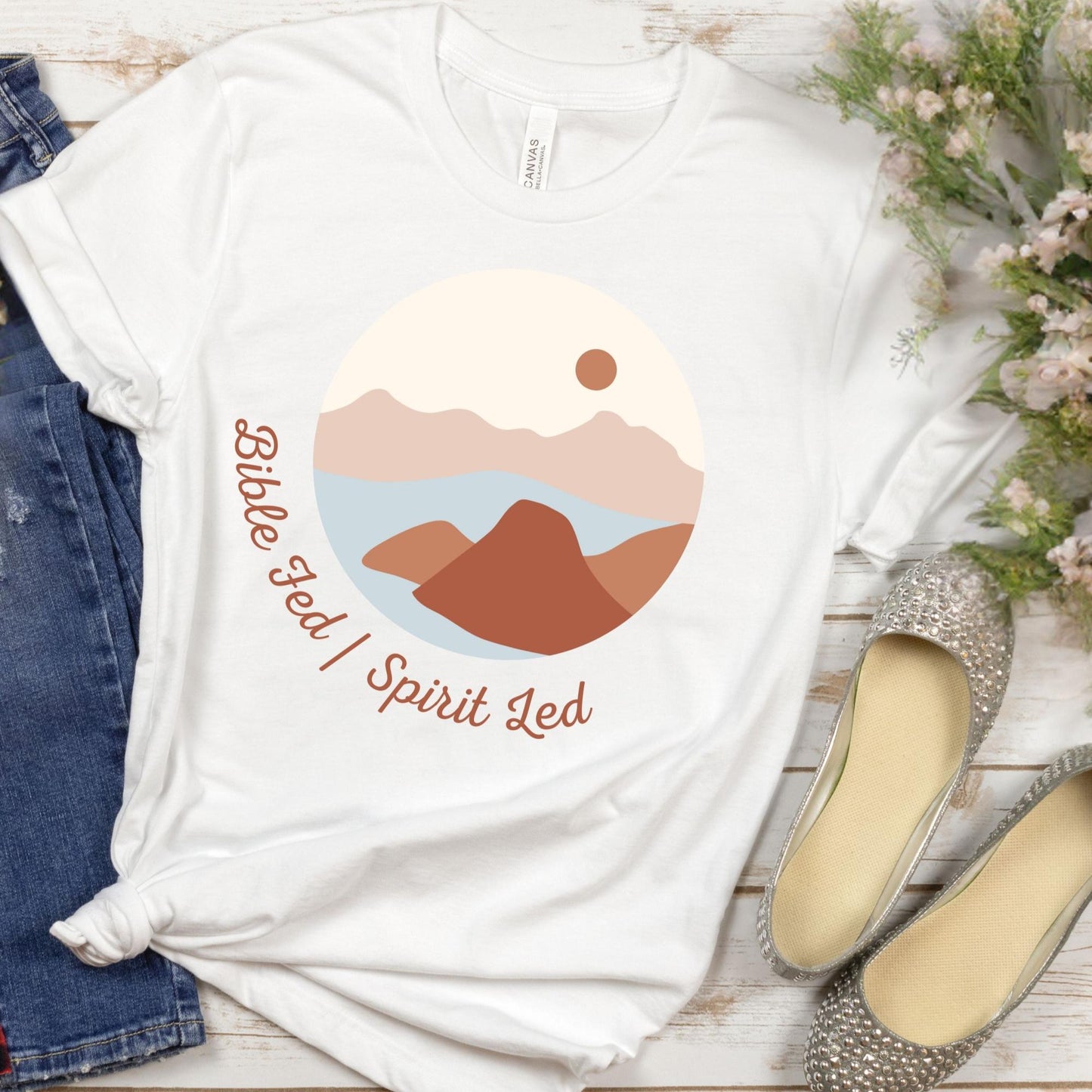 Bible Fed Spirit Led Women's Christian T-Shirt