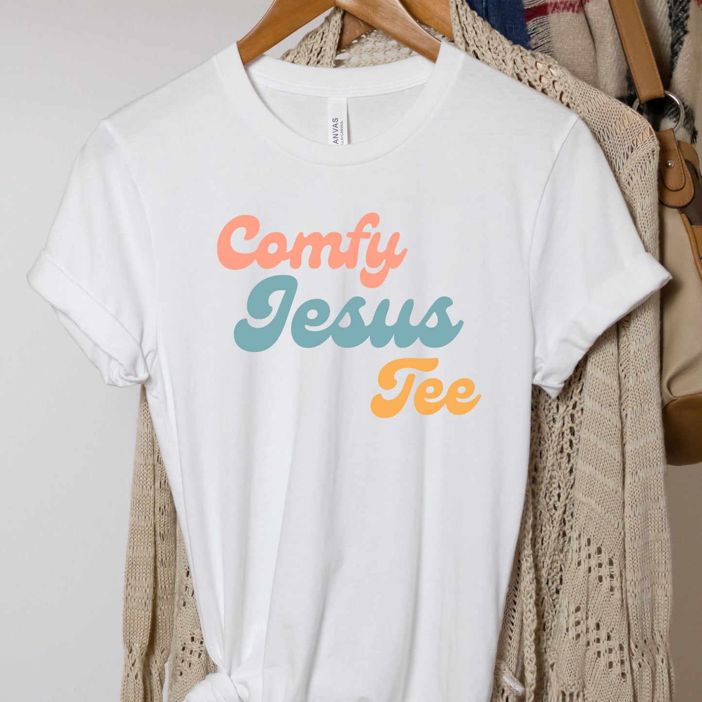 Comfy Jesus Tee Christian Women's T-Shirt