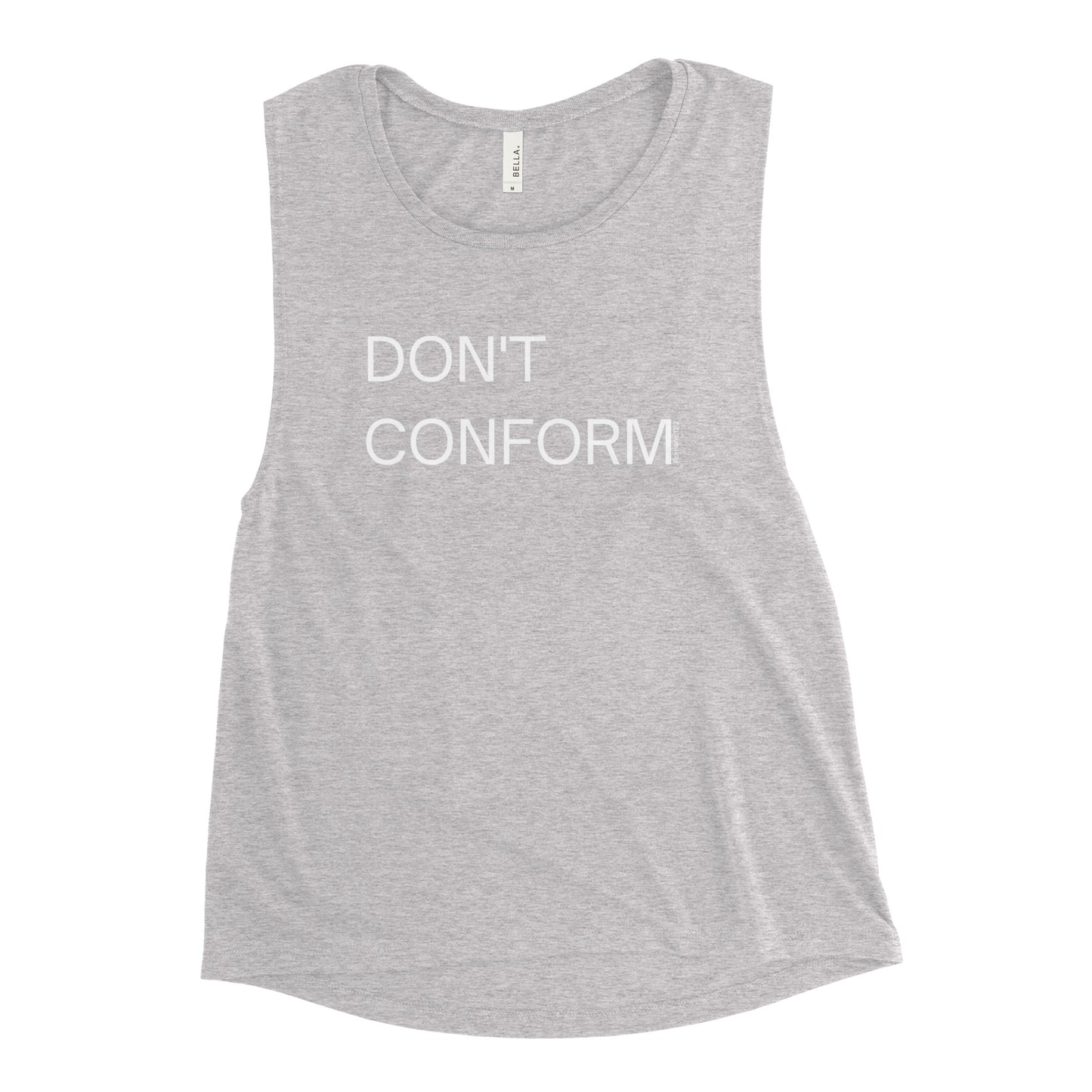 Don't Conform Christian Women's Muscle Tank {Romans 12}