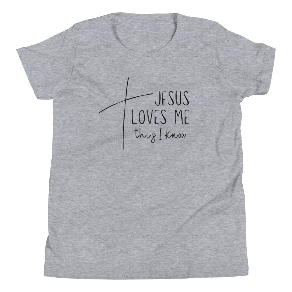 Jesus Loves Me Christian Kid's Unisex T-shirt