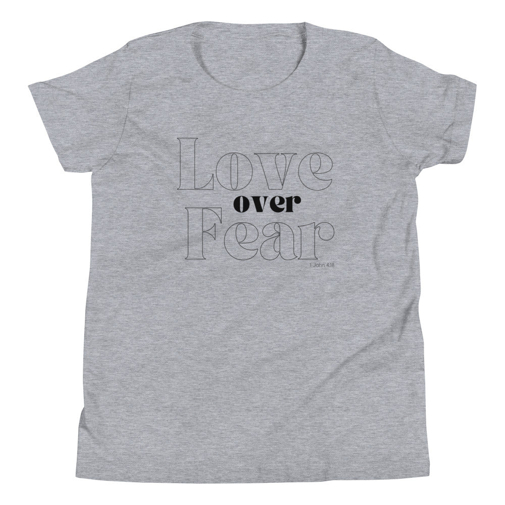 Love Over Fear Kid's T-Shirt