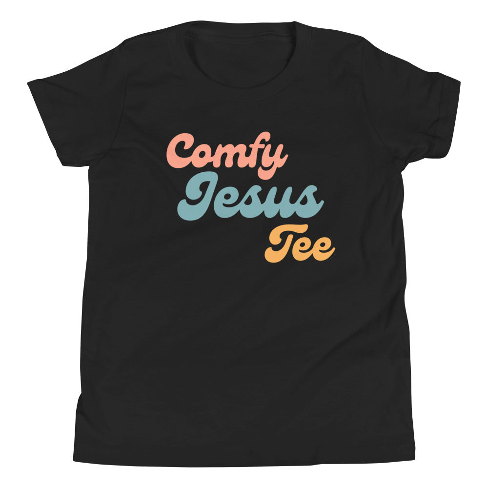 Comfy Jesus Tee Christian Unisex Kid's T-shirt