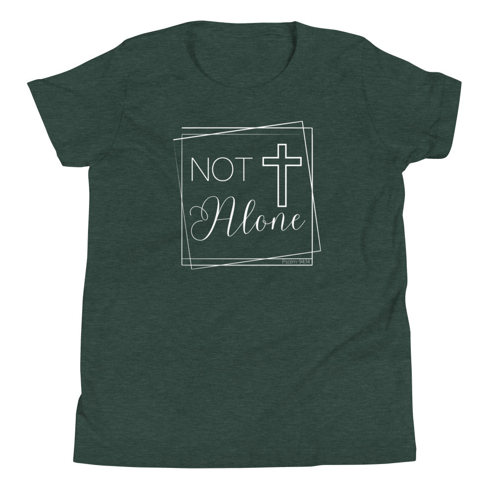 Not Alone Kid's T-Shirt {Psalm 94:14}