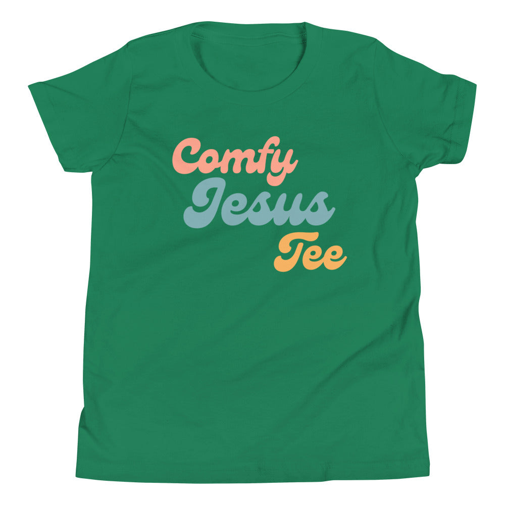 Comfy Jesus Tee Christian Unisex Kid's T-shirt