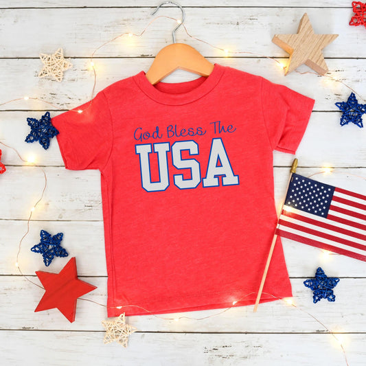 God Bless The USA Kid's T-shirt