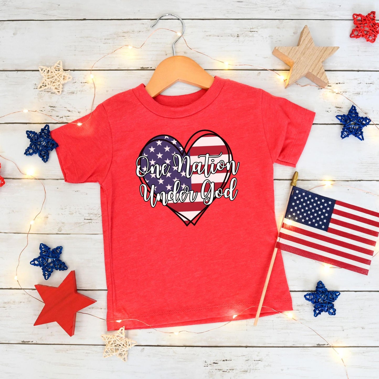 One Nation Under God Kid's T-shirt