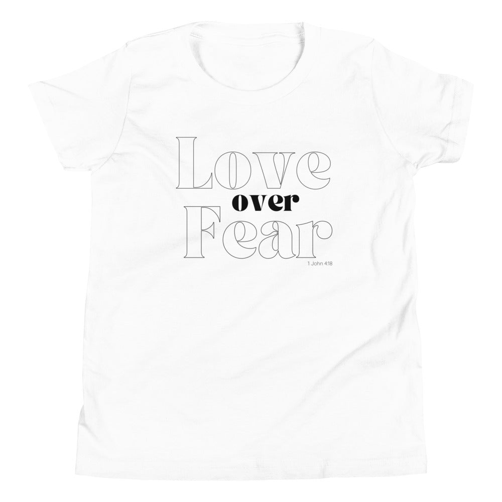 Love Over Fear Kid's T-Shirt